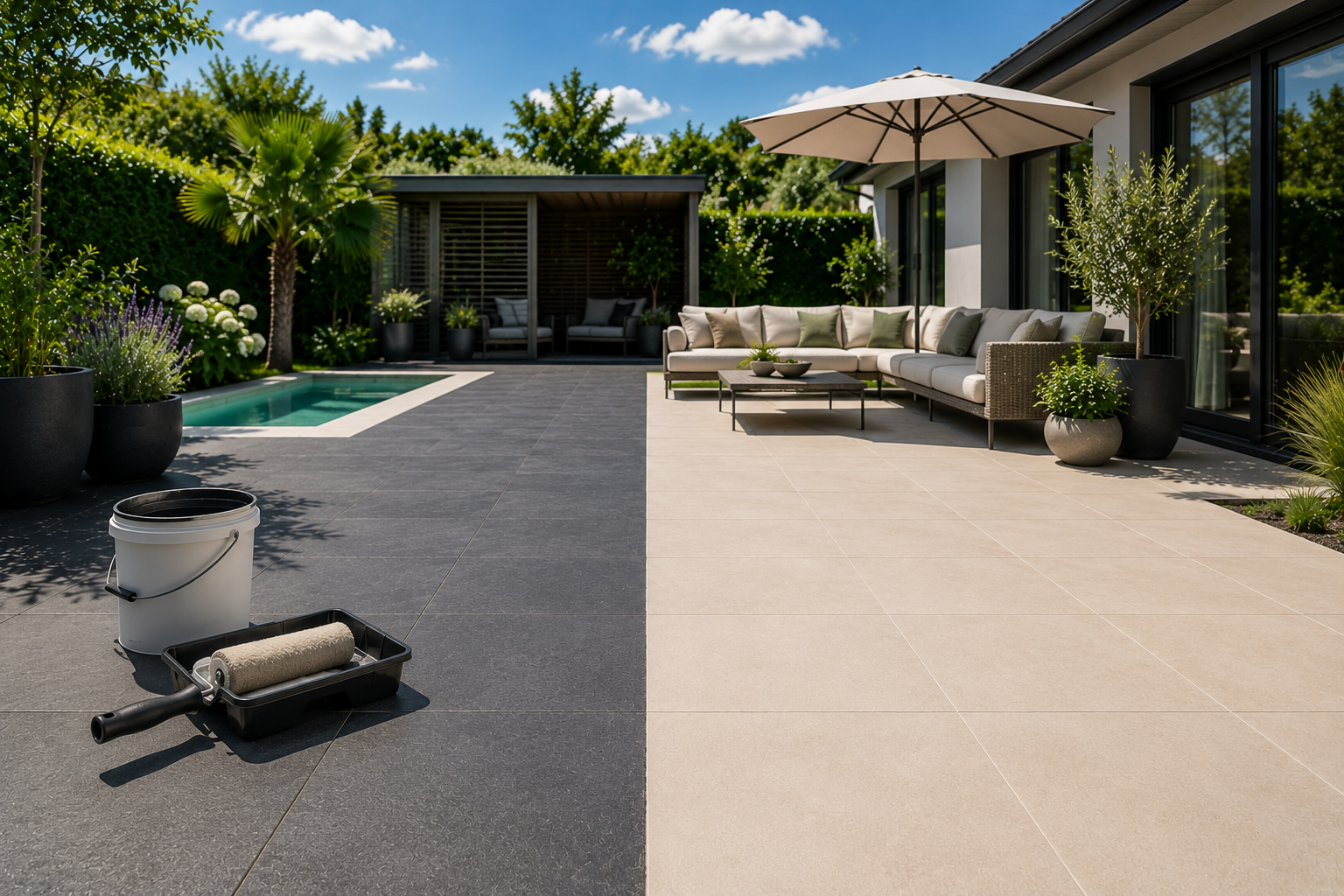 Tip van de week: kies een lichte kleur voor een koeler terras of balkon