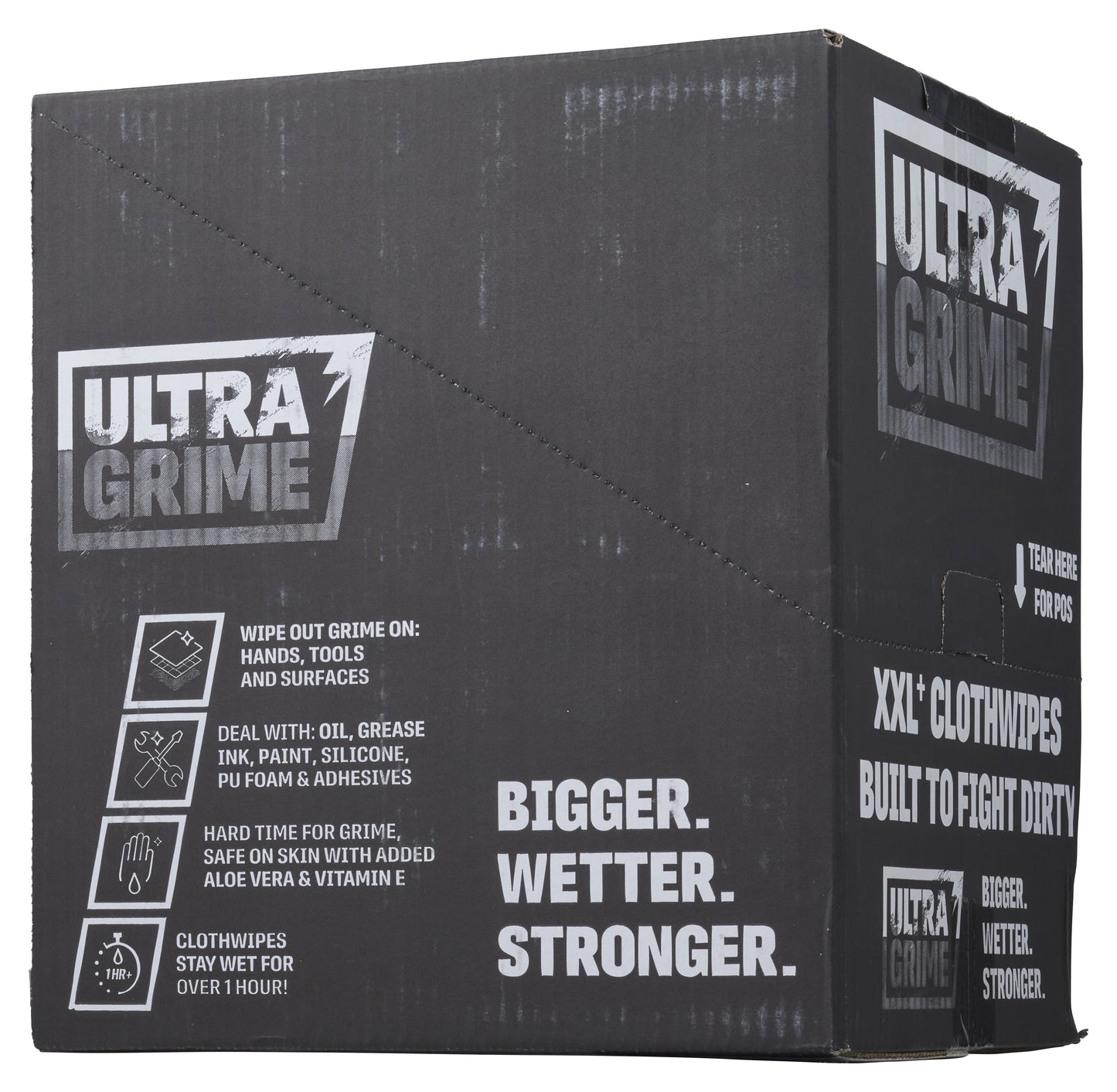 UltraGrime PRO Power Scrub 100 XXL+ Schoonmaakdoekjes