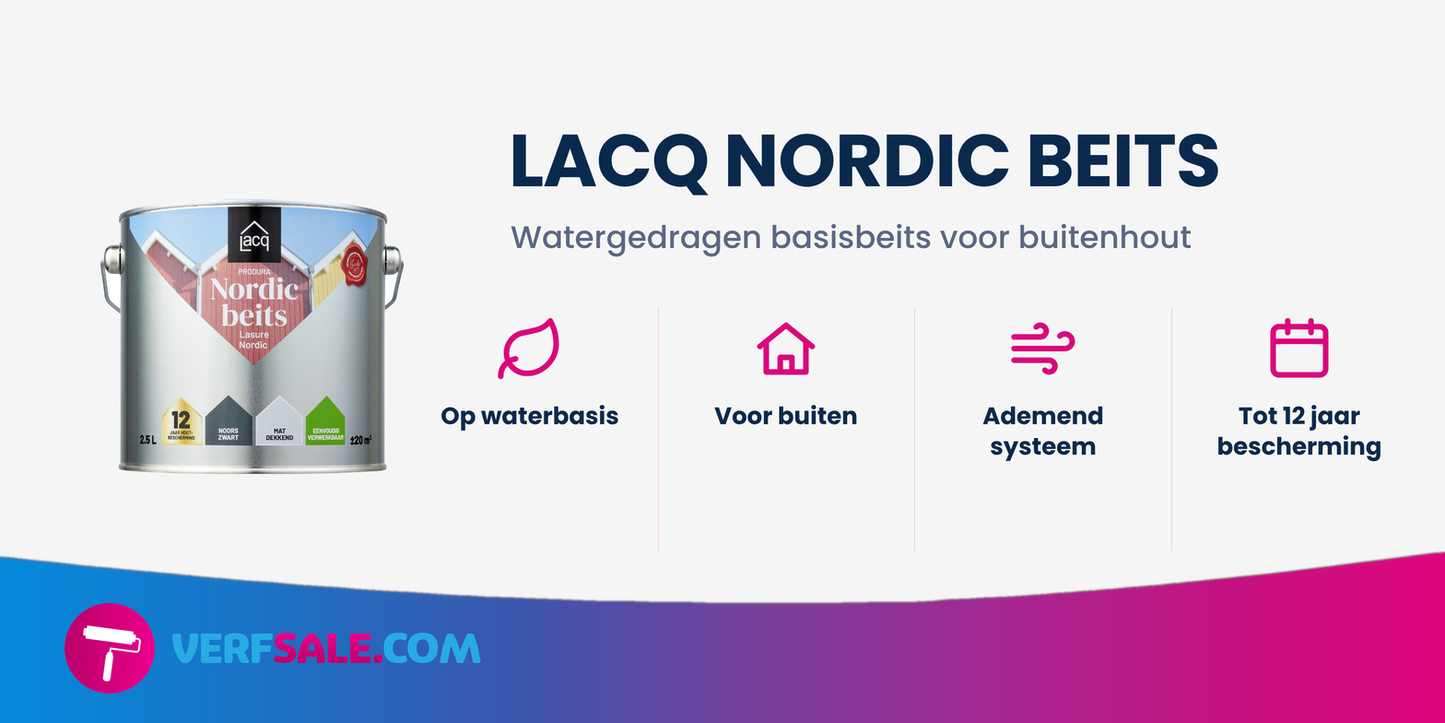 Lacq Produra Nordic Noors Zwart