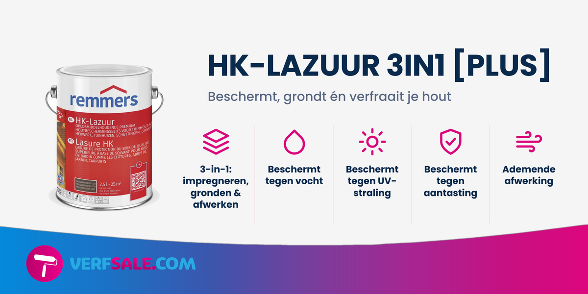 Remmers HK-Lazuur 3in1 [PLUS] - Palissander