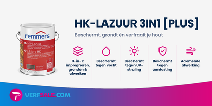 Remmers HK-Lazuur 3in1 [PLUS] - Palissander