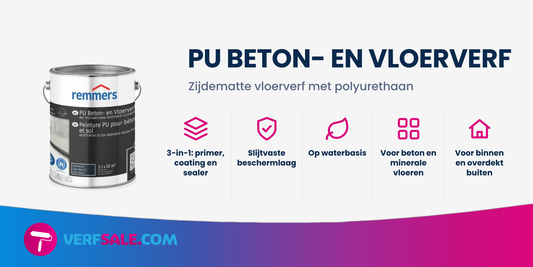 Remmers PU Beton en Vloerverf - Antracietgrijs