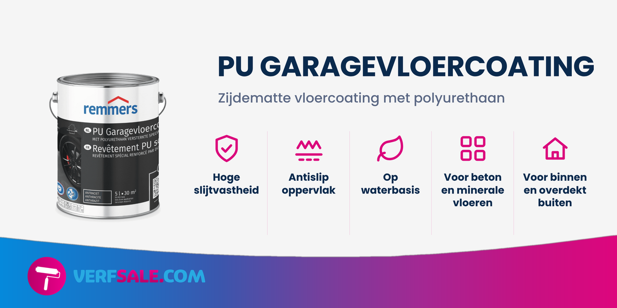 Remmers PU Garagevloercoating - Antracietgrijs