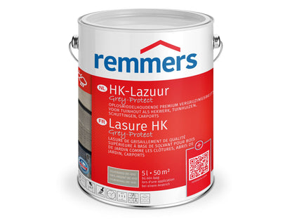 Remmers HK-Lazuur 3in1 [PLUS] - Zilvergrijs - Houtbeits