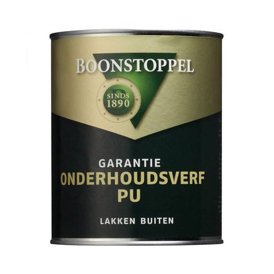 Boonstoppel Garantie Onderhoudsverf PU