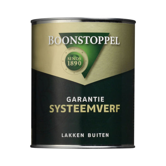 Boonstoppel Garantie Systeemverf