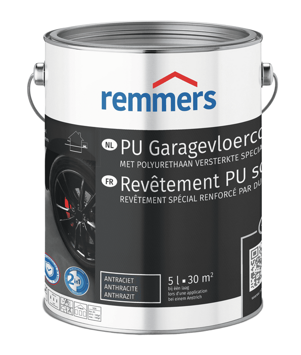 Remmers PU Garagevloercoating - Antracietgrijs
