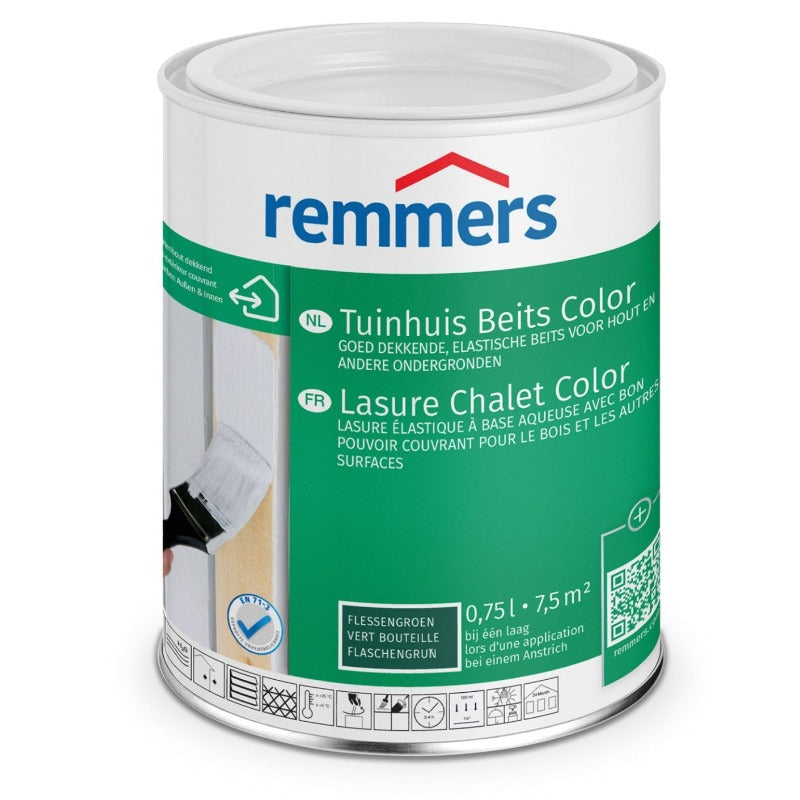 Remmers Tuinhuis Beits Color Flessengroen kopen? | Verfsale.com