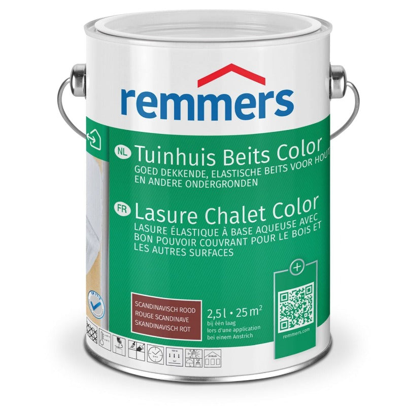 Remmers Tuinhuis Beits Color Scandinavisch Rood kopen? | Verfsale.com