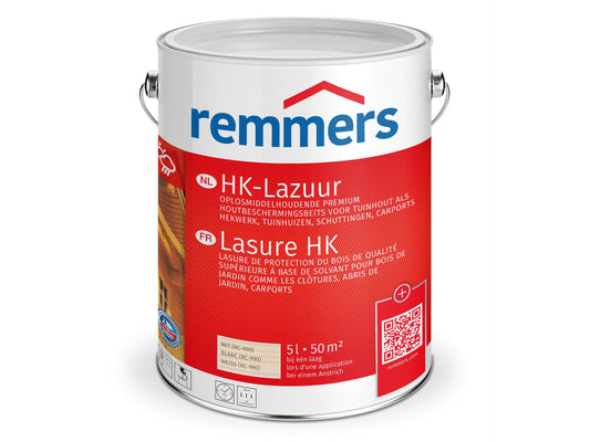Remmers HK-Lazuur 3in1 - Wit - Houtbeits
