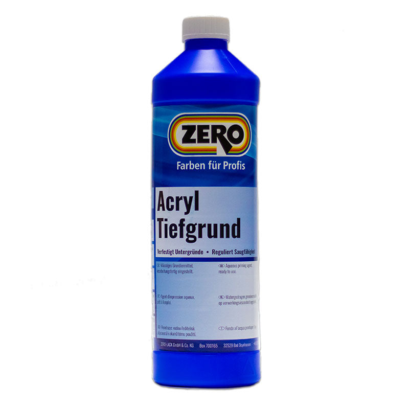 Zero Acryl Tiefgrund transparant voorstrijkmiddel 1 liter kopen? | Verfsale.com